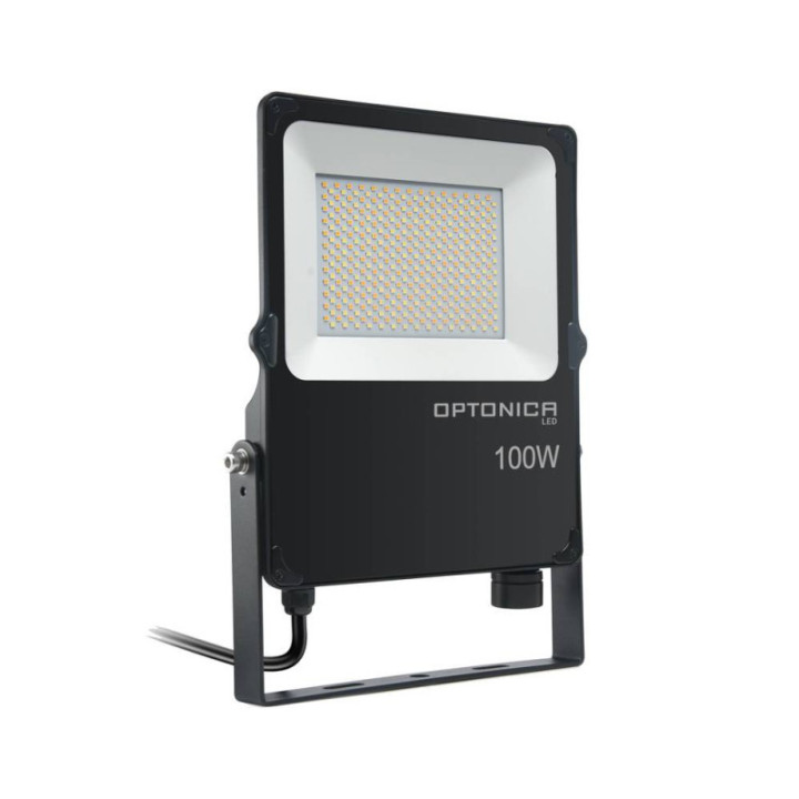 LED SMD FLOODLIGHT 100W AC200 277V IP66 100LMW PF0.9 CCT CHANGING WITH BREATH PLUG