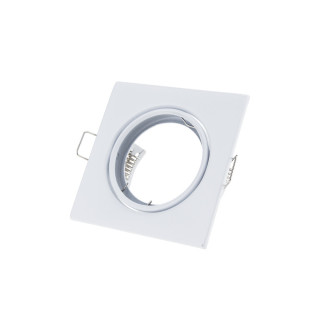 Anneau carré réglable corps blanc 82*82*29mm G5.3