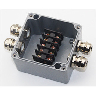 BORNIER ALUMINIUM ÉTANCHE IP68 450V 24A - 4 BORNES