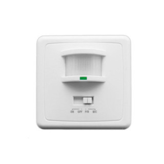 Détecteur de mouvement PIR IP20 AC220-240V D:9m 160° Lux:10-2000