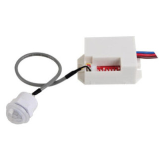 Détecteur de mouvement PIR IP65 AC220-240V D:2-10m 120° Lux:10-2000