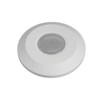 Détecteur de mouvement PIR IP20 AC220-240V D:8m 360° Lux:10-2000