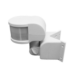 Détecteur de mouvement PIR IP44 AC220-240V D:16m 300° Lux:10-2000