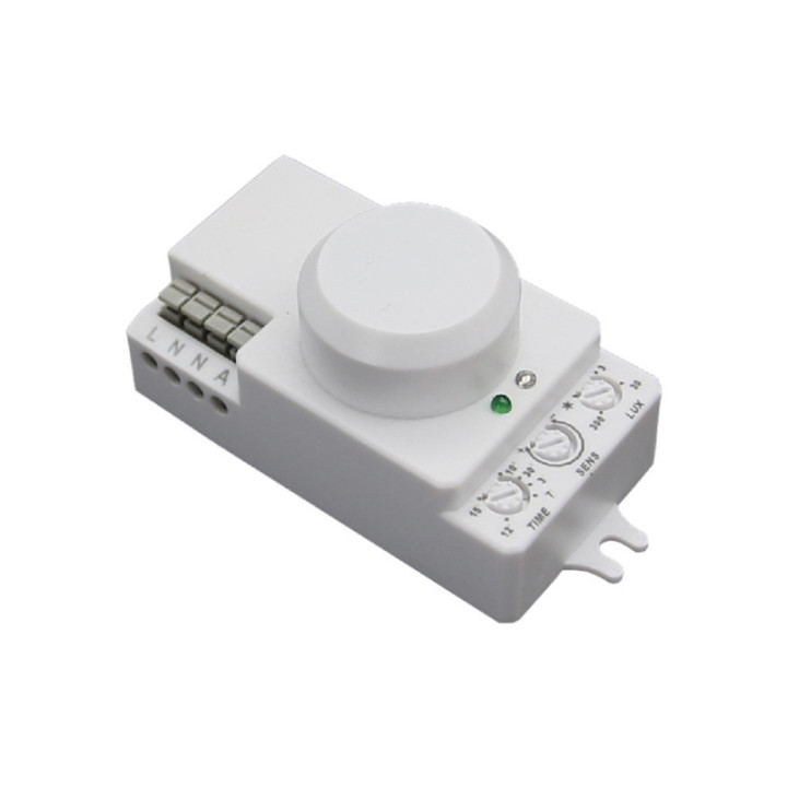 CAPTEUR MICRO-ONDES IP20 AC220-240V 5.8 Ghz 180°/300°