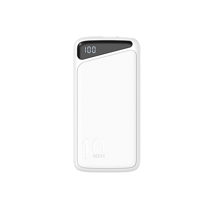 BANQUE D'ALIMENTATION 10000mAh 3.7V BLANC MICRO/TYPE-C SORTIE MAXIMALE:DC22.5W