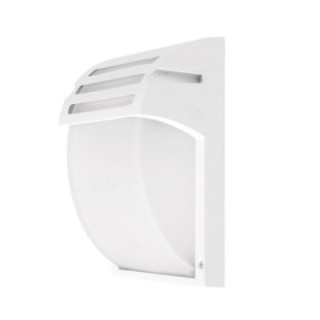 APPLIQUE MURALE ALUMINIUM BLANC MAT 1*E27