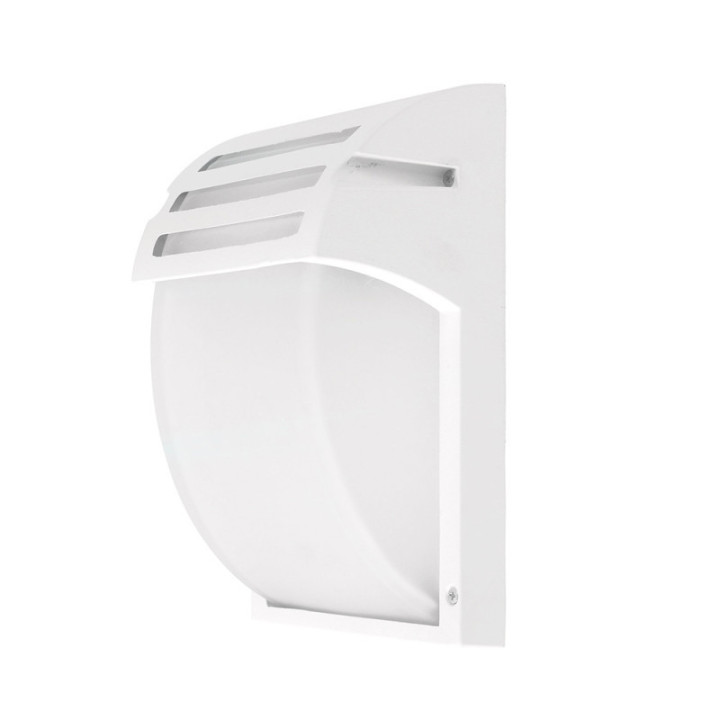 APPLIQUE MURALE ALUMINIUM BLANC MAT 1*E27