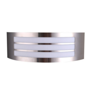 APPLIQUE MURALE ACIER INOXYDABLE 1*E27 IP44