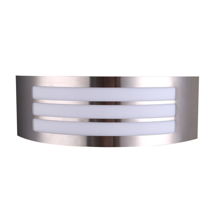 APPLIQUE MURALE ACIER INOXYDABLE 1*E27 IP44