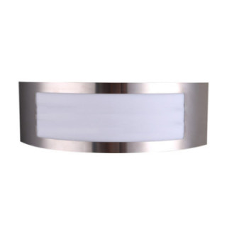APPLIQUE MURALE ACIER INOXYDABLE 1*E27 IP44