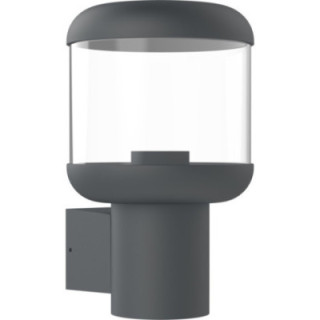 LAMPE MURALE ALUMINIUM CLAIR PC E27 DOUILLE 220-240V IP54