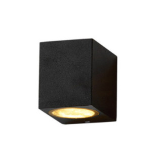 LAMPE MURALE ALUMINIUM CORPS NOIR IP54 PRISE GU10 AC220-240V