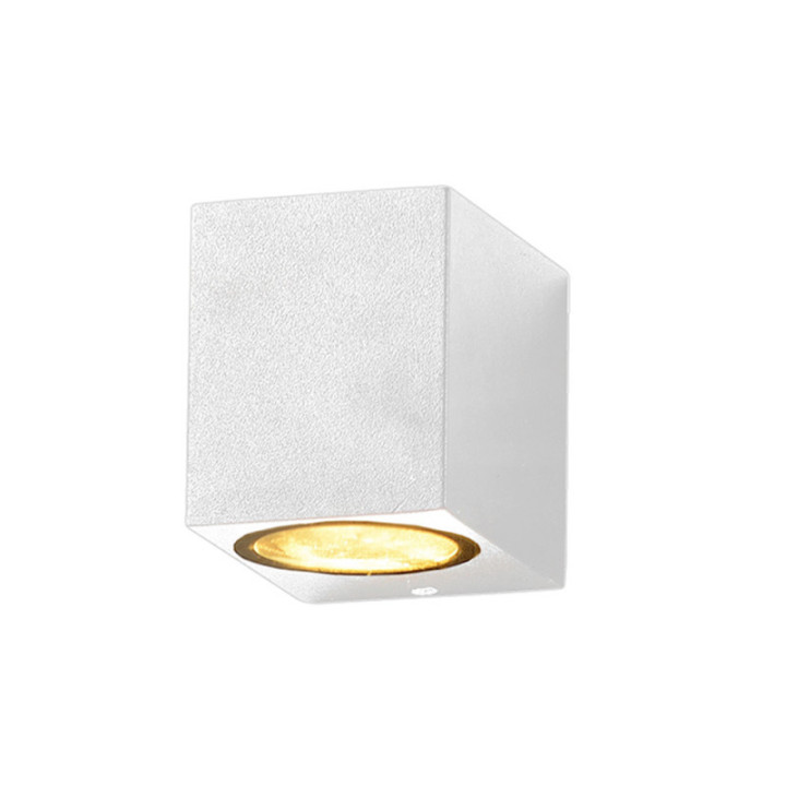 LAMPE MURALE ALUMINIUM CORPS BLANC IP54 PRISE GU10 AC220-240V