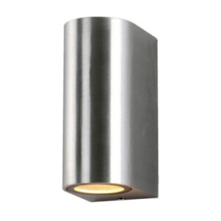 LAMPE MURALE ALUMINIUM CORPS POLI IP54 2*GU10 PRISE AC220-240V