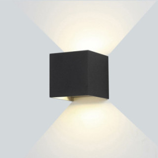 APPLIQUE LED EPISTAR AC220-240V 6W IP54 660LM BLACK BODY 3000K