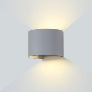 APPLIQUE LED EPISTAR AC220-240V 6W IP54 660LM GREY BODY 4000K