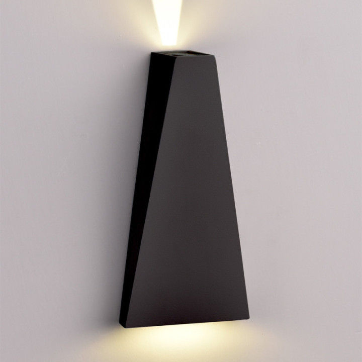APPLIQUE LED CREE AC220-240V 6W IP54 660LM BLACK BODY 3000K