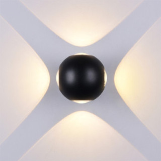 APPLIQUE LED CREE AC220-240V 4W IP54 440LM BLACK BODY 3000K