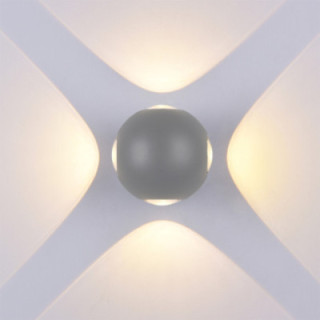 APPLIQUE LED CREE AC220-240V 4W IP54 440LM GREY BODY 4000K