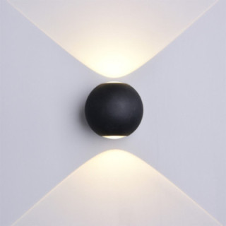 APPLIQUE LED CREE AC220-240V 6W IP54 660LM BLACK BODY 4000K