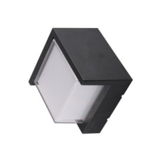 LED applique murale carré BLACK 12W 4200K 750LM AC100-240V IP65