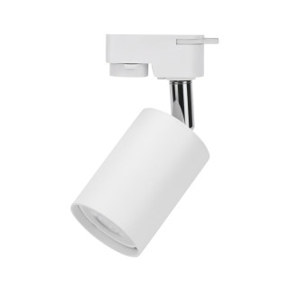 TRACKLIGHT FIXTURE ALUMINIUM BLANC GU10-SOCKET IP20 MAX-35W- 3-PHASE