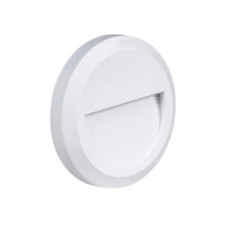 LED STEP LIGHT rond WHITE 2W 3000K AC220-240V IP65