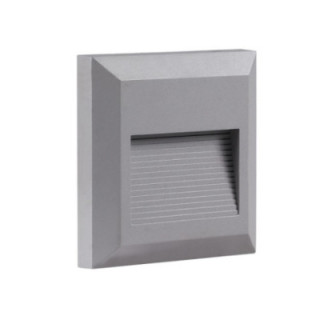 LED STEP LIGHT carré GREY 2W 4200K AC220-240V IP65