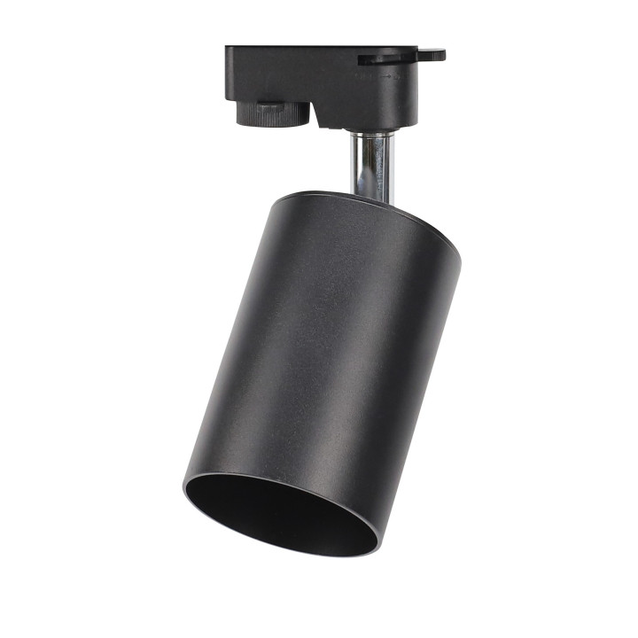 TRACKLIGHT FIXTURE ALUMINIUM NOIR GU10-SOCKET IP20 MAX-35W- 3-PHASE