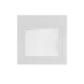 LED STEP LIGHT carré WHITE 3W 4200K 195LM AC220-240V IP20
