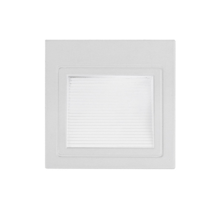 LED STEP LIGHT carré WHITE 3W 4200K 195LM AC220-240V IP20