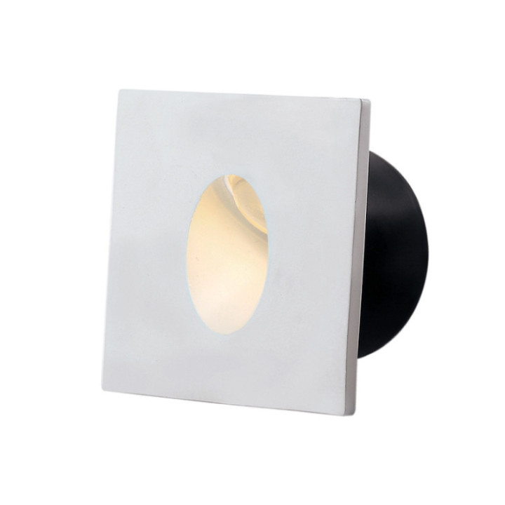 LED STEP LIGHT carré WHITE 3W 3000K 120LM AC220-240V IP20