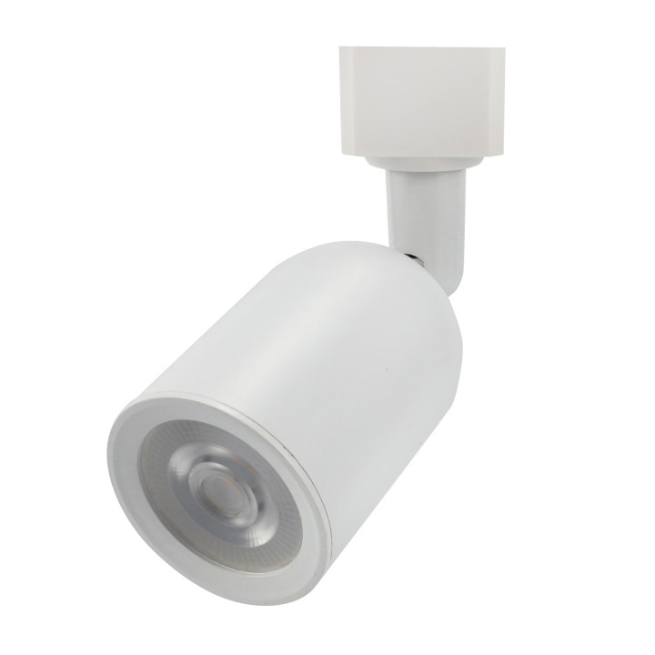 TRACKLIGHT FIXTURE PLASTIC WHITE GU10-SOCKET IP20 MAX-10W- 2-PHASE