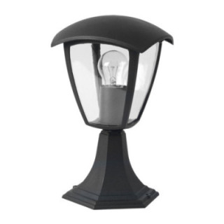 LAMPE SUR PIED ALUMINIUM NOIR MAT 1*E27