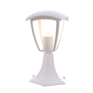 LAMPE SUR PIED ALUMINIUM BLANC MAT 1*E27