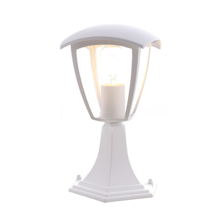 LAMPE SUR PIED ALUMINIUM BLANC MAT 1*E27