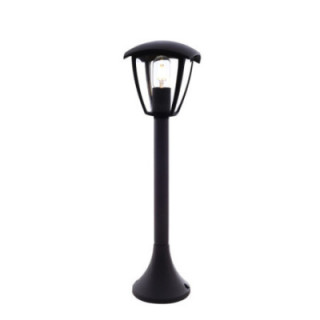 LAMPE PELOUSE 60CM ALUMINIUM NOIR MAT 1*E27