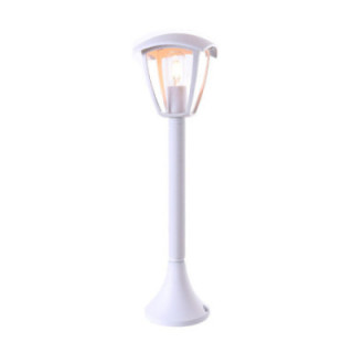 LAMPE PELOUSE 60CM ALUMINIUM BLANC MAT 1*E27