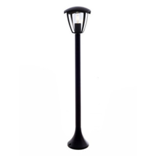 LAMPE PELOUSE 90CM ALUMINIUM NOIR MAT 1*E27
