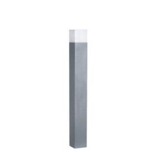 LAMPE PELOUSE ALUMINIUM 80CM GRIS FONCÉ IP54