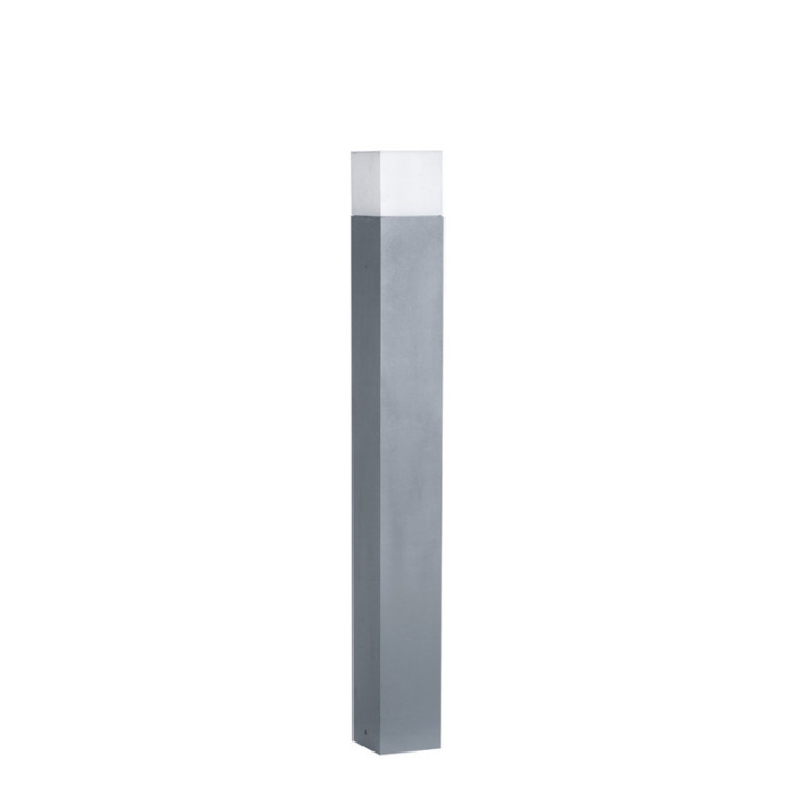 LAMPE PELOUSE ALUMINIUM 80CM GRIS FONCÉ IP54