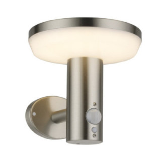 ÉCLAIRAGE MURAL SOLAIRE LED SS-BRUSHED ALUMINIUM 4.4W 600lm/60lm IP44 3.7V détecteur