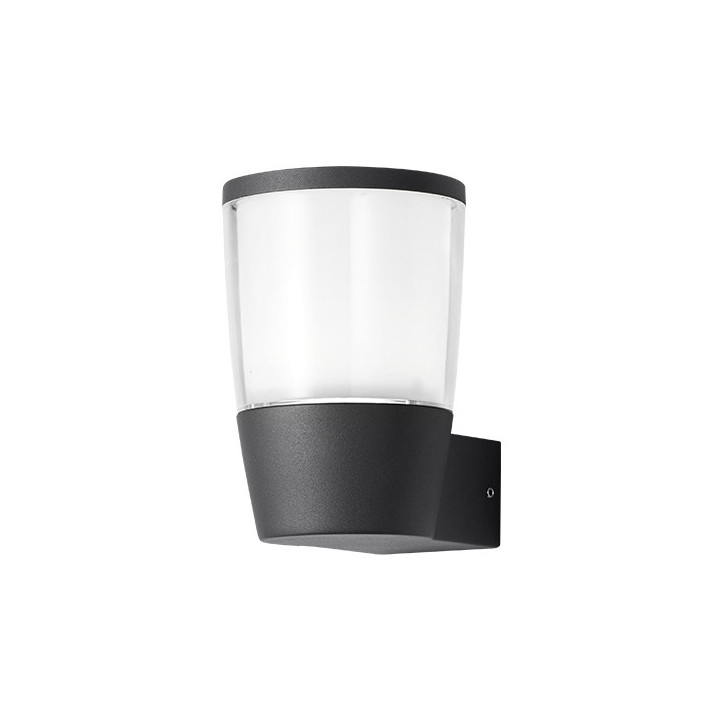 Applique murale 1*7W 490LM 3000K 220-240V/50-60Hz IP54 - DARK GREY