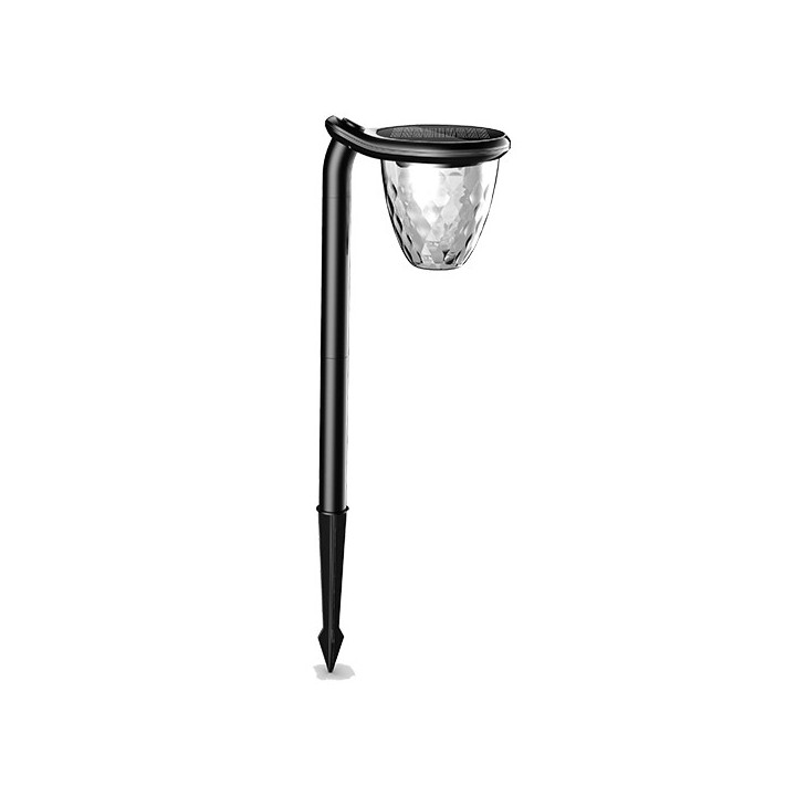 LAMPE SOLAIRE POUR GAZON INSTALLATION EN PIN 100lm 3.7V/1.2AH LI-LION, CCT DIM IP54