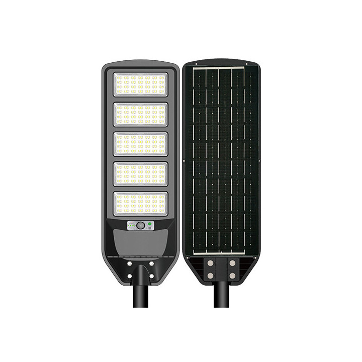 LED SOLAIRE STREET LIGHT 2700LM 18Ah IP65 + REMOTE CONTROL