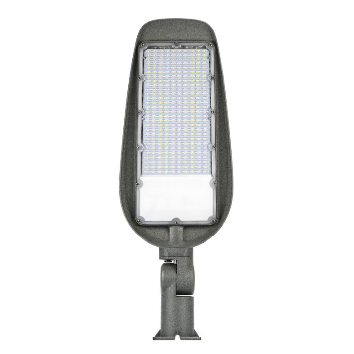 LED STREET LIGHT 200W 220-240V 100LM/W IP65 75x135° 6000K GREY BODY