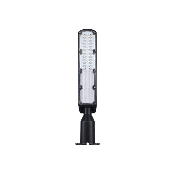 LED STREET LIGHT 30W SANAN-CHIP 180-265V 100LM/W IP65 75x130° 4000K BLACK BODY