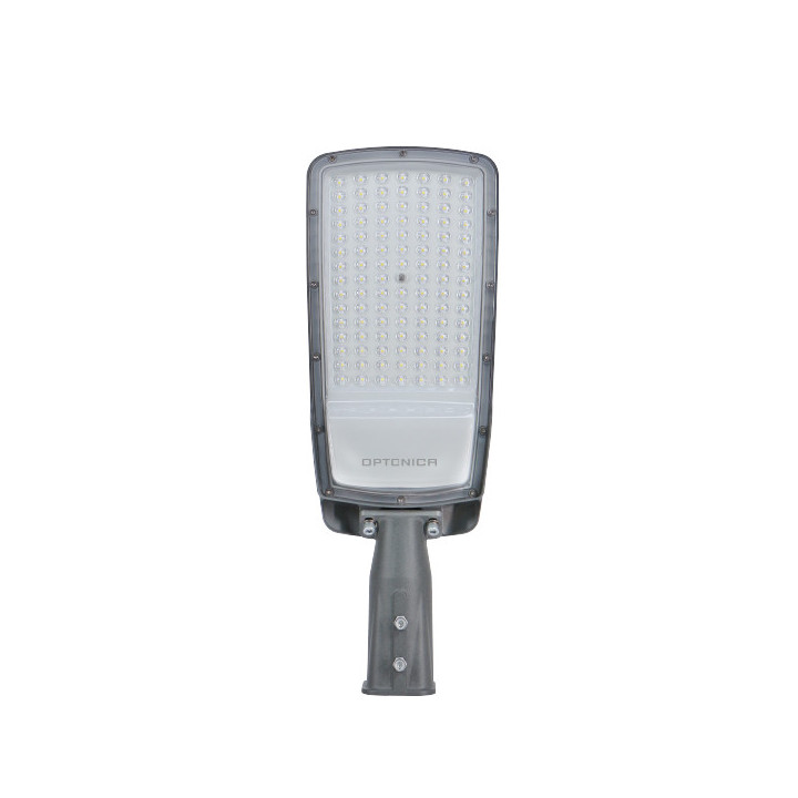 LED STREET LIGHT 100W LUMILEDS-CHIP 180-265V 150LM/W IP65 75x130° 6000K GREY BODY