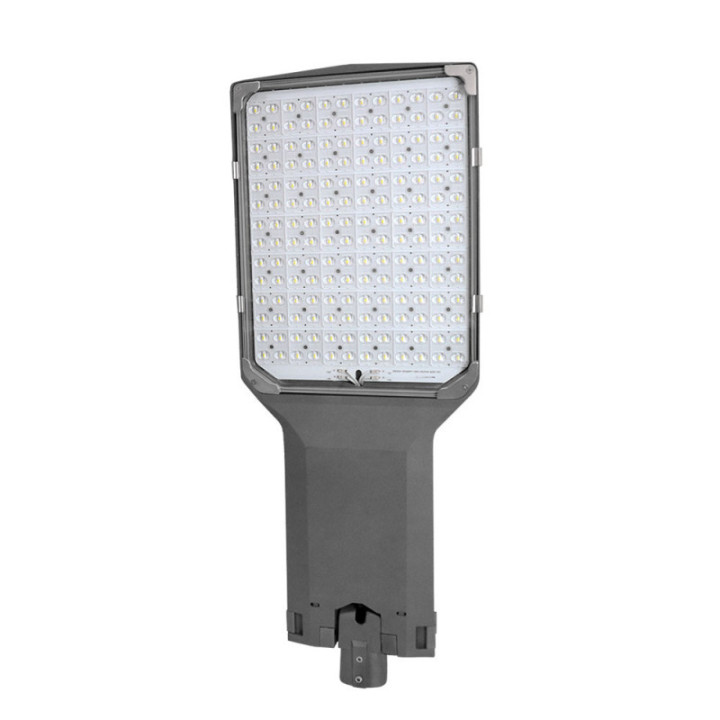 LED STREET LIGHT 100W ACА100-240V 130LM/W 5700K MOSO-Driver IP66 BRIDGELUX-LED 0-10V DIMMABLE WITH PHOTOCELL(ON/OFF)