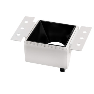 PROJECTEUR ALUMINIUM CARRÉ BLANC GU10-SOCKET IP20 MAX-35W